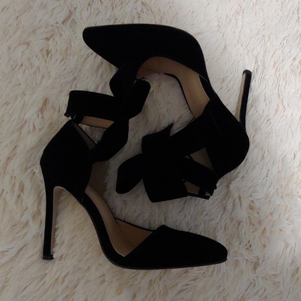 MMJuly Heels with Bow Strap